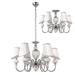 Люстра Crystal Lux ALMA WHITE SP-PL6
