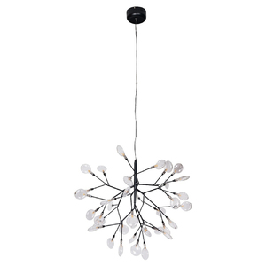 Светильник подвесной Crystal Lux EVITA SP36 BLACK/TRANSPARENT