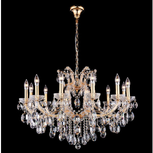 Люстра Crystal Lux HOLLYWOOD SP12 GOLD
