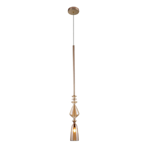 Светильник подвесной Crystal Lux LUX NEW SP1 B AMBER
