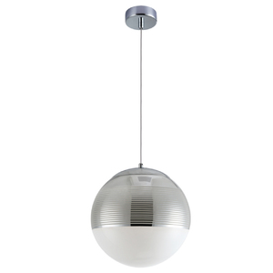 Светильник подвесной Crystal Lux OPTIMA SP1 CHROME D300