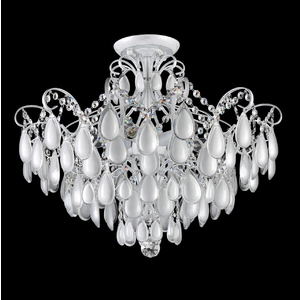 Светильник потолочный Crystal Lux SEVILIA PL6 SILVER