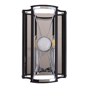 Бра Crystal Lux TANDEM AP2 CHROME