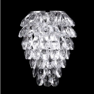 Бра Crystal Lux CHARME AP3 CHROME/TRANSPARENT