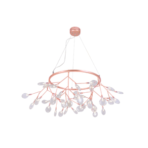 Светильник подвесной Crystal Lux EVITA SP45 D COPPER/TRANSPARENT