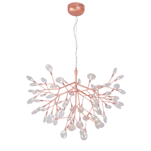 Светильник подвесной Crystal Lux EVITA SP63 COPPER/TRANSPARENT